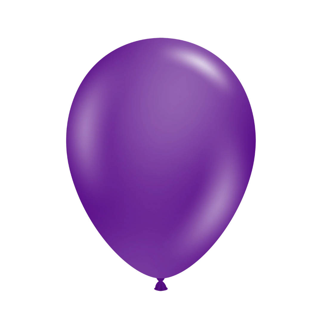 11" Tuftex Plum Purple