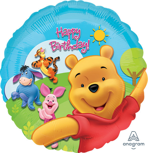 18"A Winnie The Pooh Happy Birthday