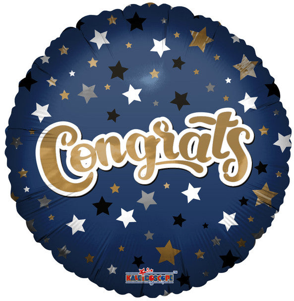 18"C Congrats Stars