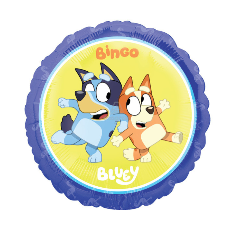 18" Bluey Round Foil