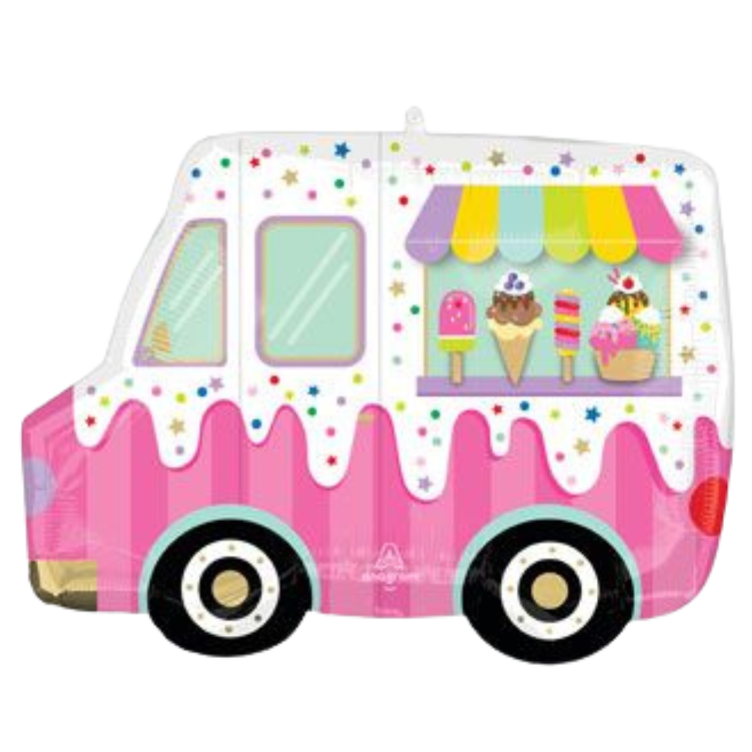 26" Lrg Shp The Scoop Ice Cream Truck