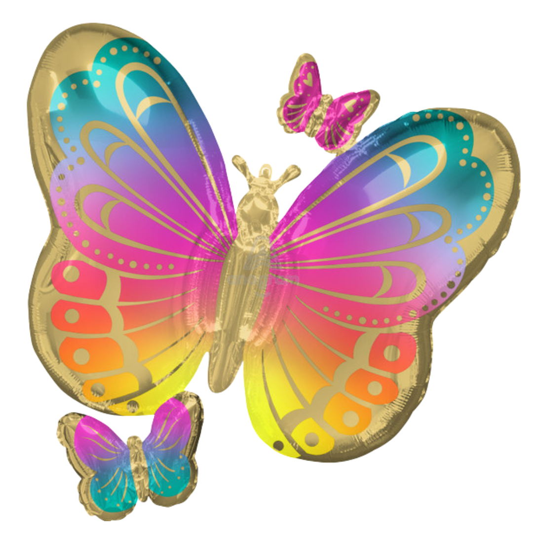 29" Butterfly Colorful