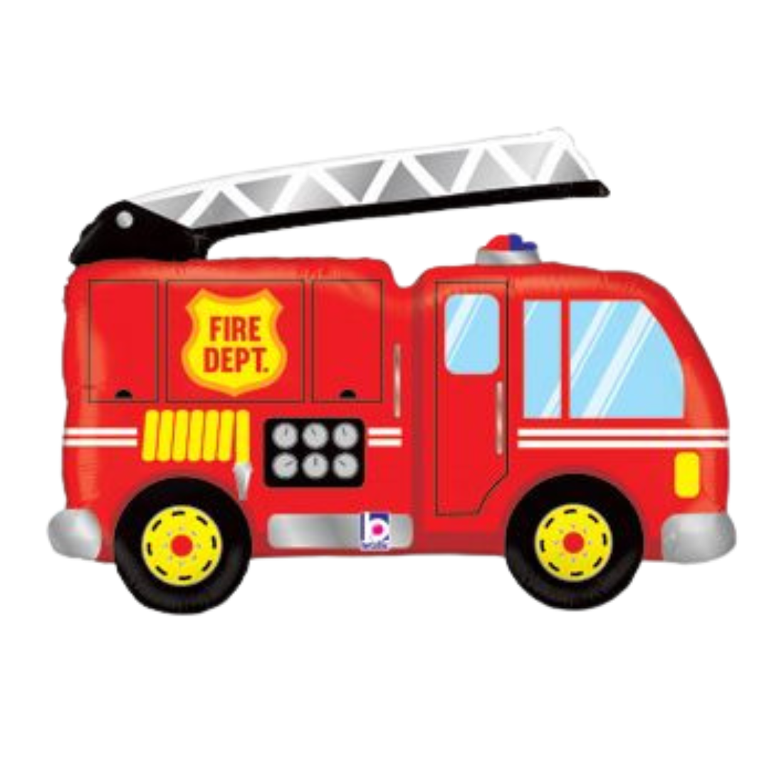 40" Lrg Shp Firetruck