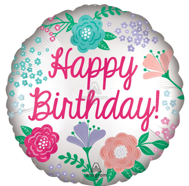 18"A Happy Birthday Garden