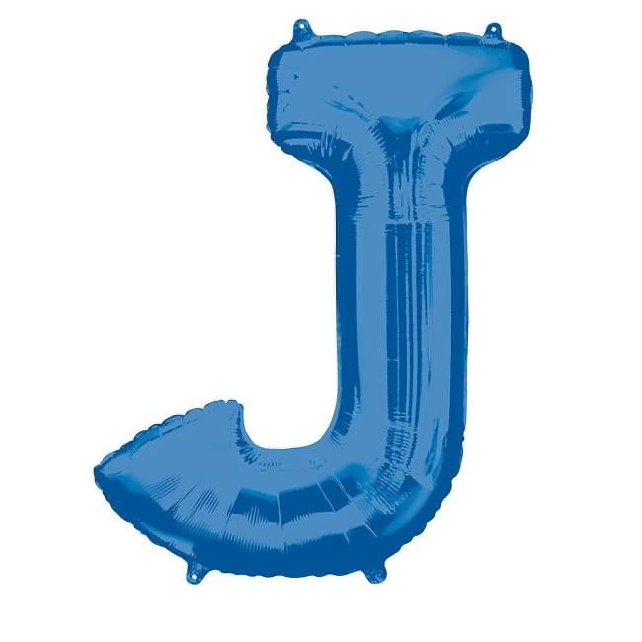 LRG LETTER J BLUE ANAGRAM 34"