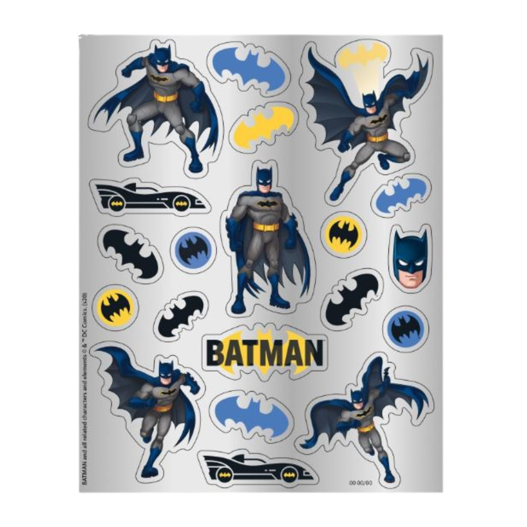 Batman Sticker Sheets 4ct