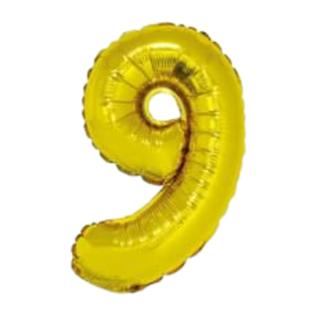 14" Gold Numbers