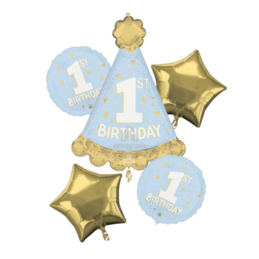 Bouquet Happy 1st Birthday Little Mister