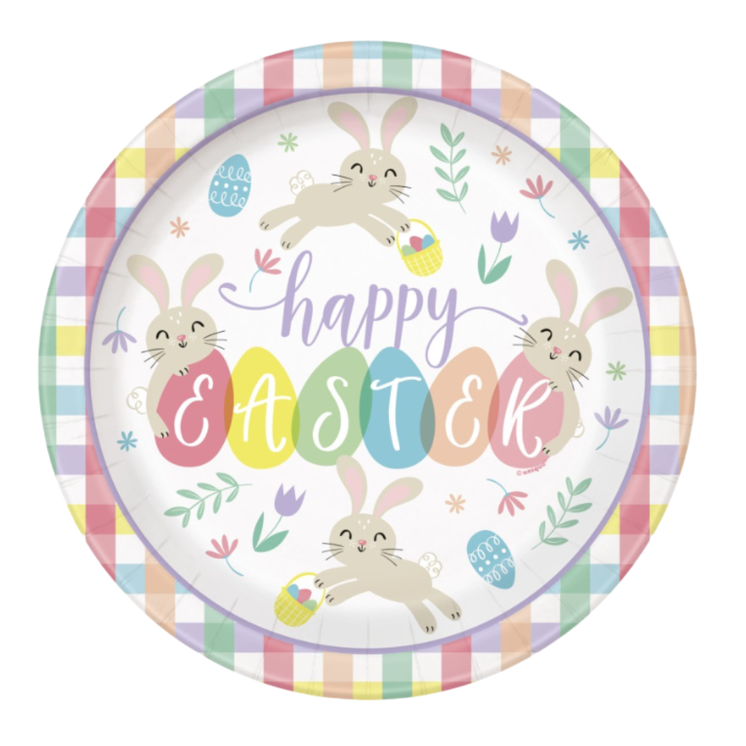 Easter Friends Round 9" Dinner Plates 12ct