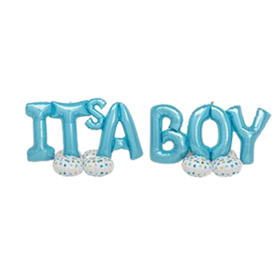 AIRLOONZ IT'S A BOY KIT 34"