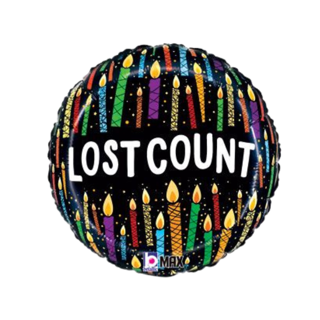 18" LOST COUNT CANDLES