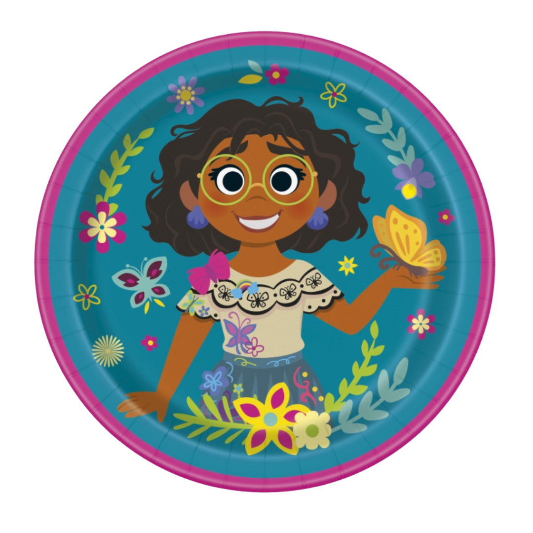 Disney Encanto Round 7" Dessert Plates 8ct
