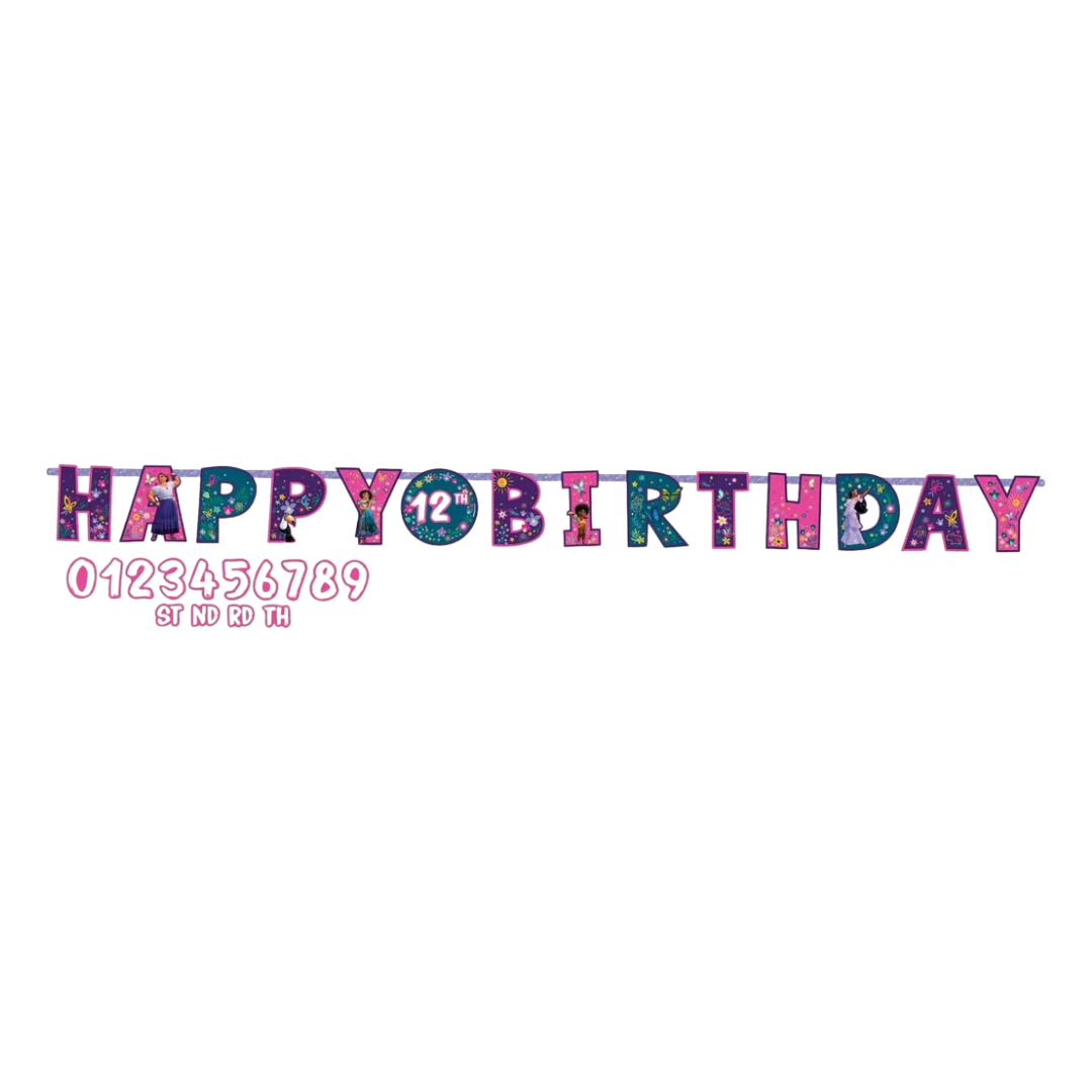 Encanto Customizable Birthday Banner