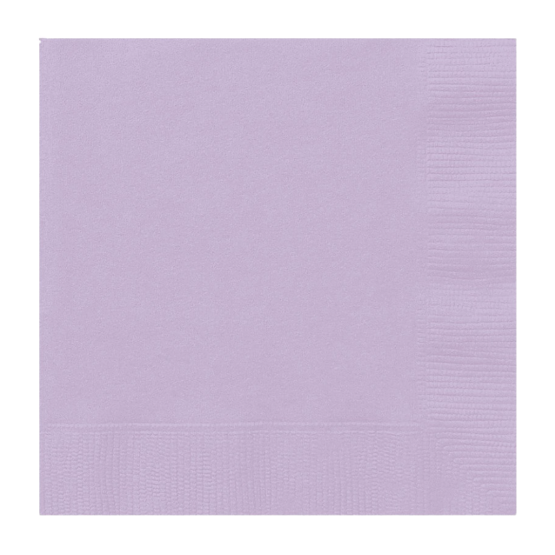 20ct Lavender Beverage Napkins