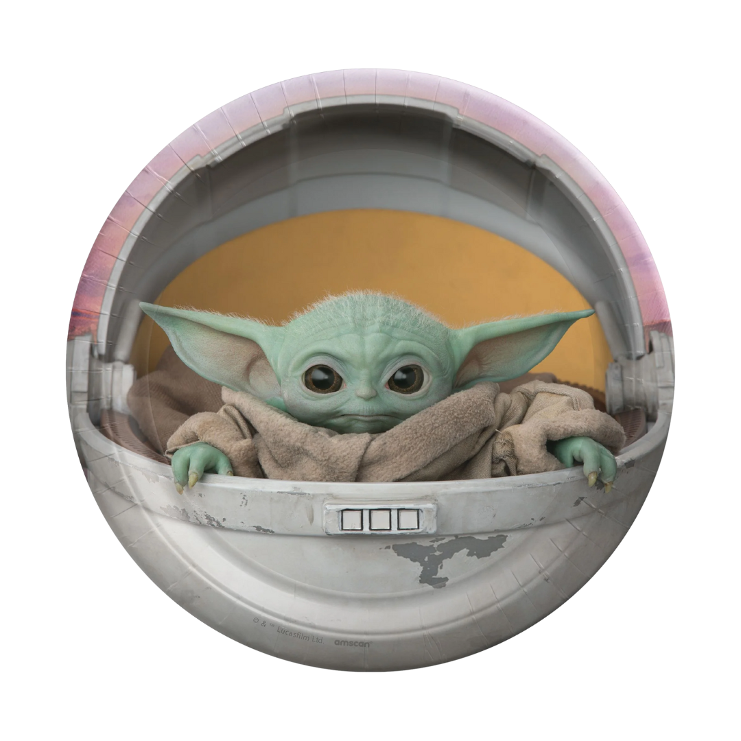 Baby Yoda Dessert Plate
