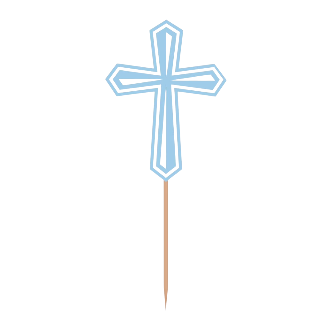 Blue Cross Toothpicks