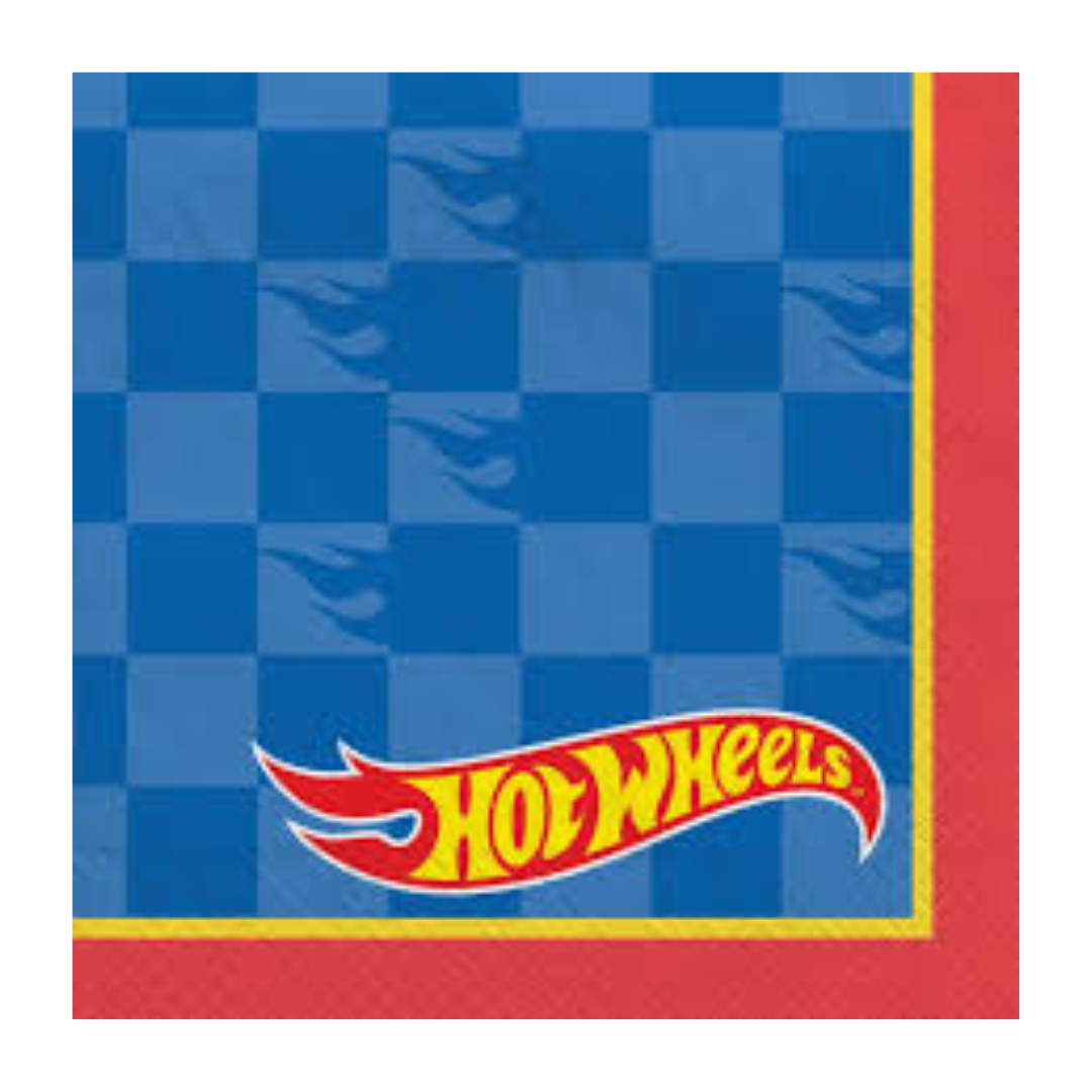 Hot Wheels Beverage Napkin