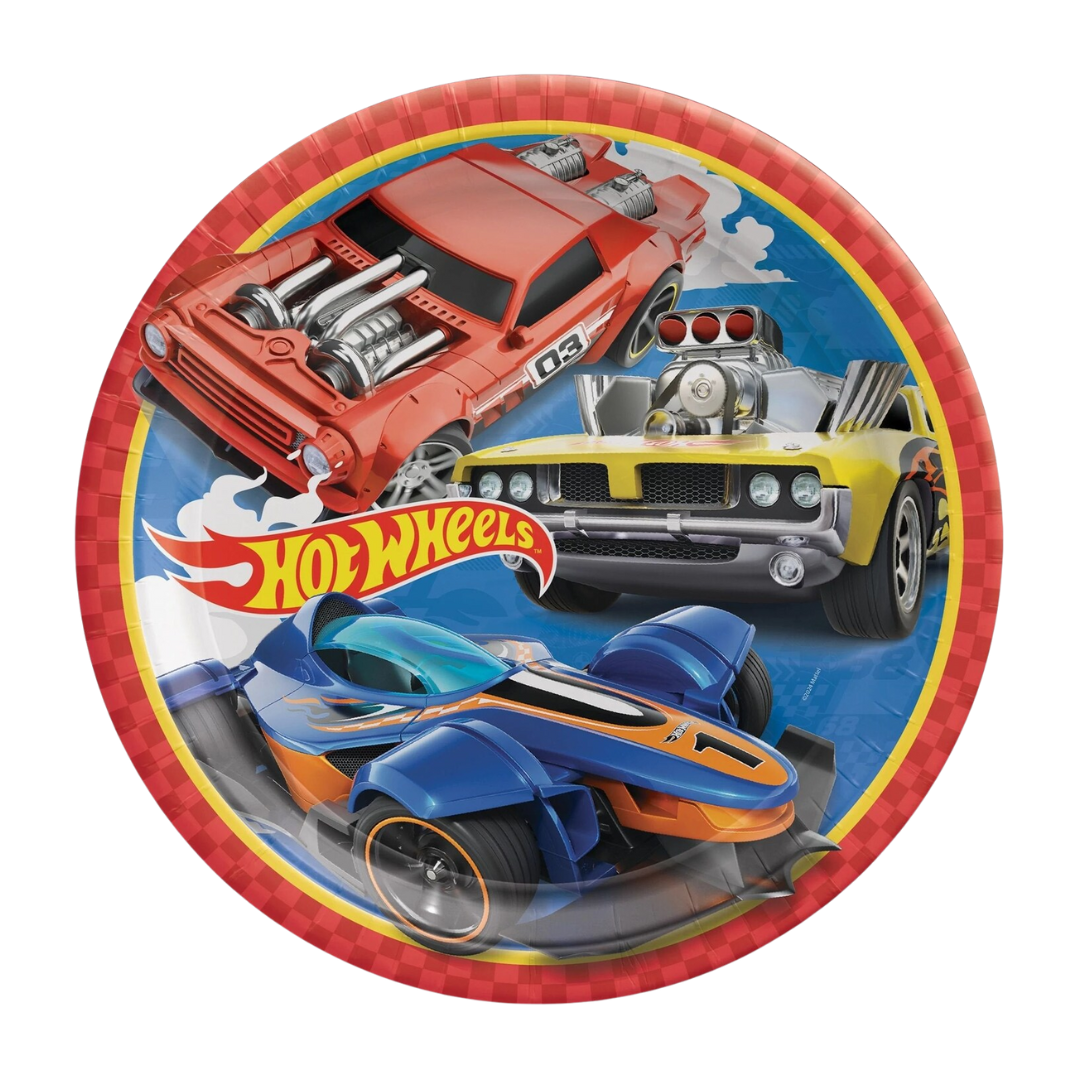 Hot Wheels 9" Plate