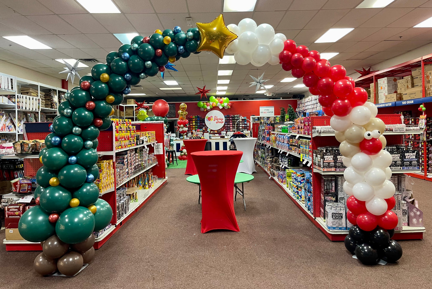 Christmas Tree / Santa Arch