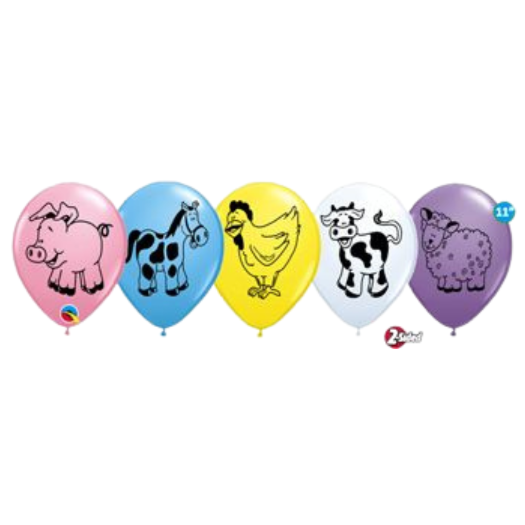 11C BARNYARD FARM ANIMAL ASST (PK6)