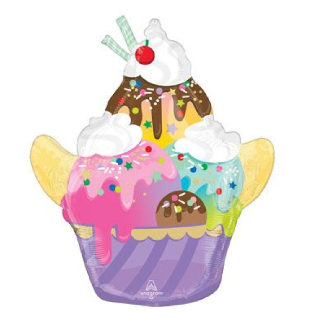 21" Ice Cream Sundea Balloon
