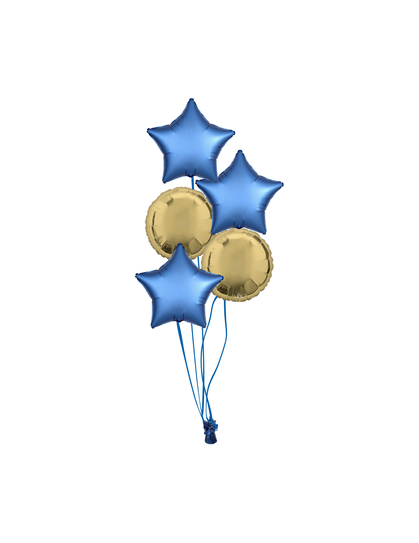Table Bouquet - 5 Foil Balloons