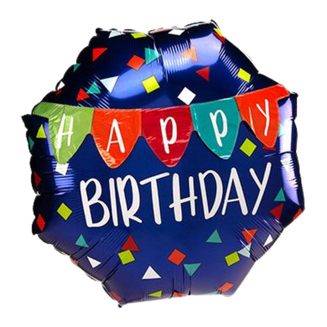 LRG SHP HB BUNTING (OCTAGON)MULTI-BALLOON)