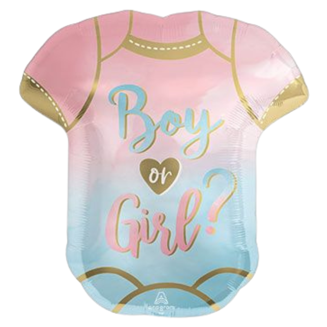 Lrg Shp The Big Reveal Onesie Boy Or Girl