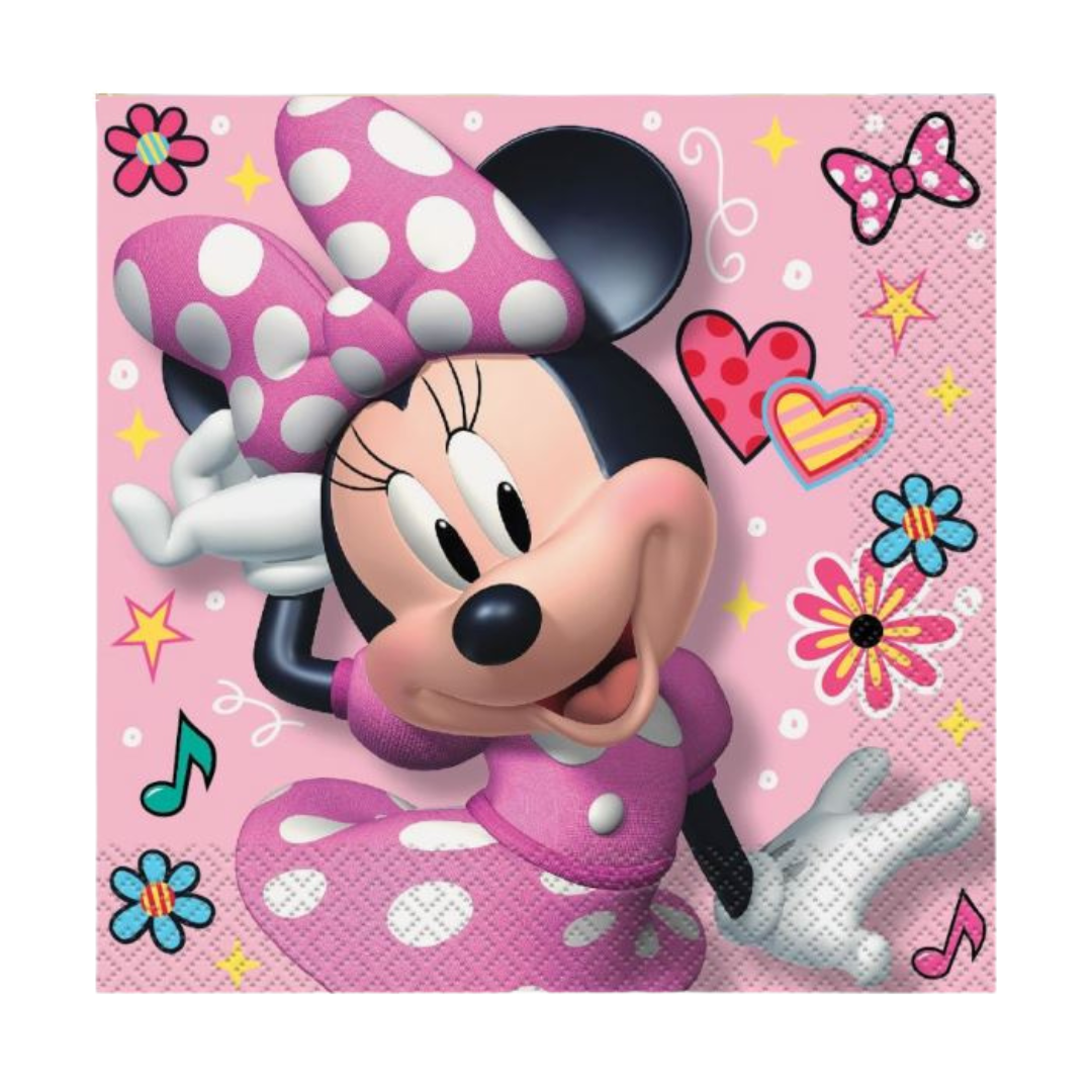 Disney Iconic Minnie Mouse Luncheon Napkins 16ct