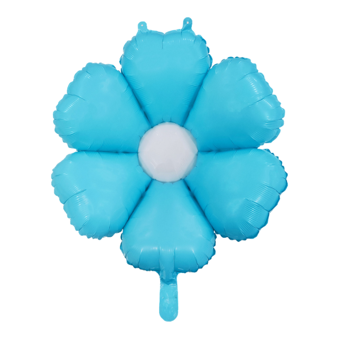 20"B Flower Daisy Pastel Blue Air Filled