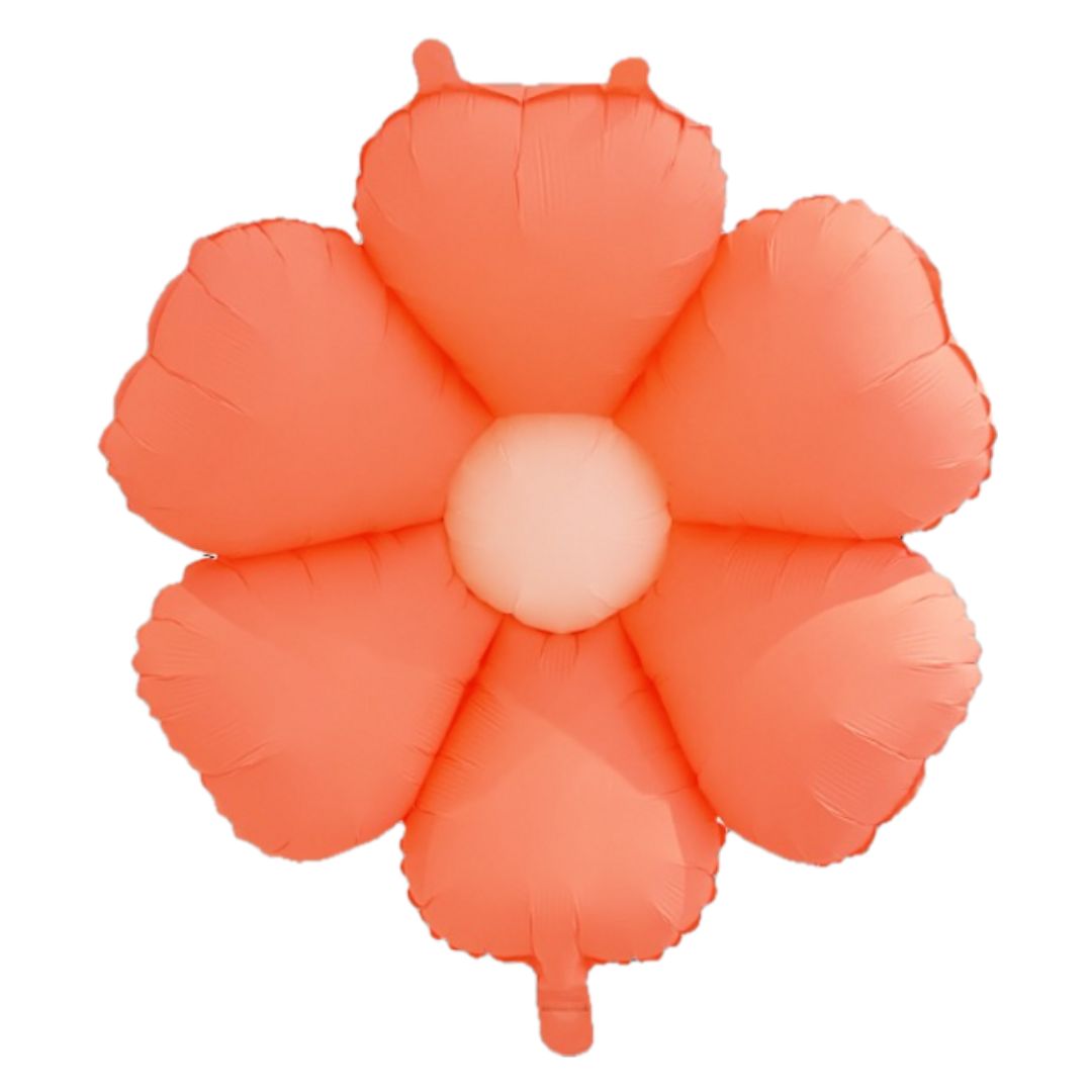20"B Flower Daisy Pastel Peach/Pink Air Filled