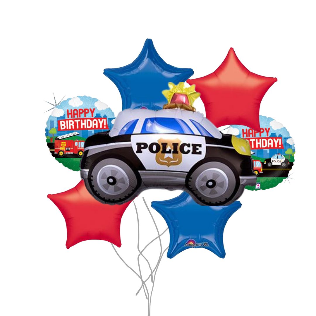 Police Car Bouquet