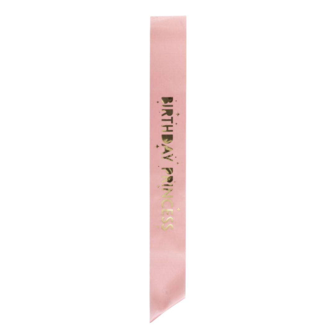 Birthday Princess Sash