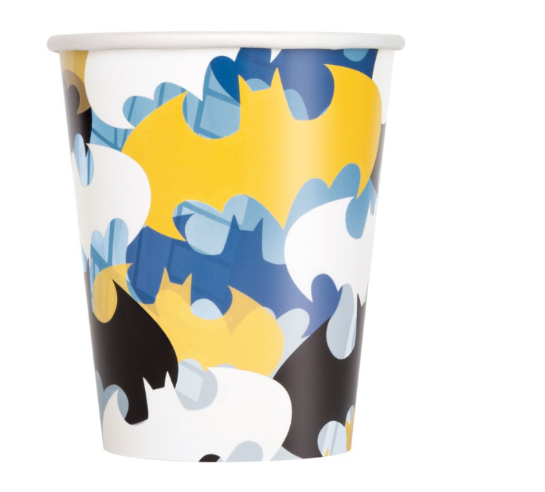 Batman 9oz Paper Cups 8ct