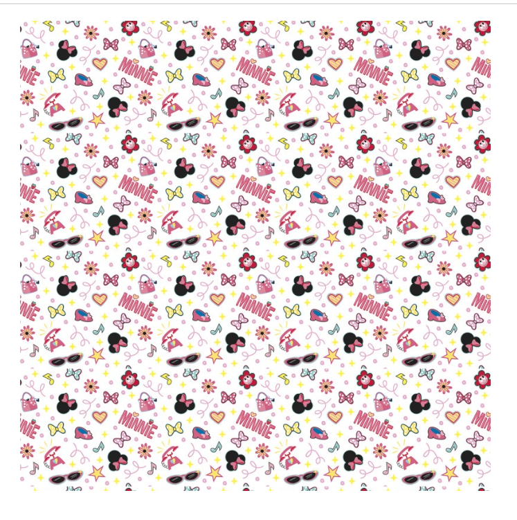 Disney Iconic Minnie Mouse Gift Wrap
