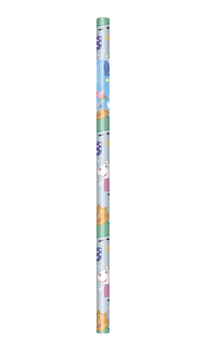 Peppa Pig Gift Wrap 30" x 5 ft
