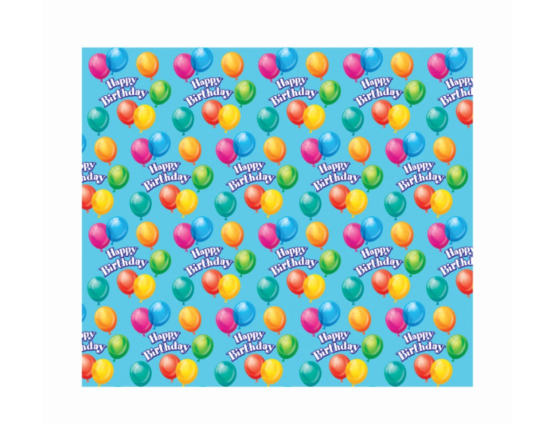 Brilliant Birthday Gift Wrap 30" x 5 ft