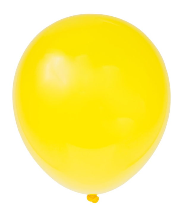 12" Latex Balloons 10ct - Yellow