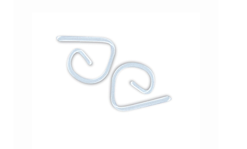Clear Plastic Table Cover Clips 24ct