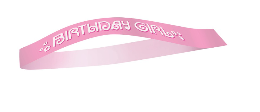 Birthday Girl Deluxe Satin Sash