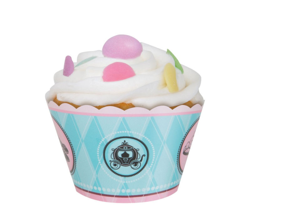 Fairytale Princess Cupcake Wrappers 12ct