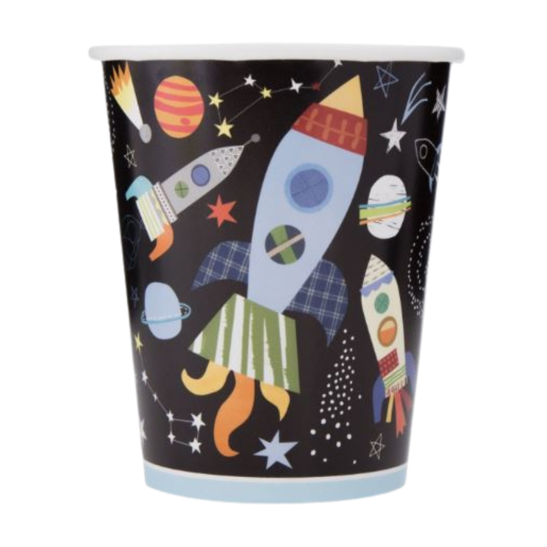 Outer Space 9oz Paper Cups 8ct