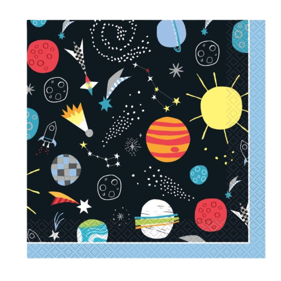 Outer Space Luncheon Napkins 16ct