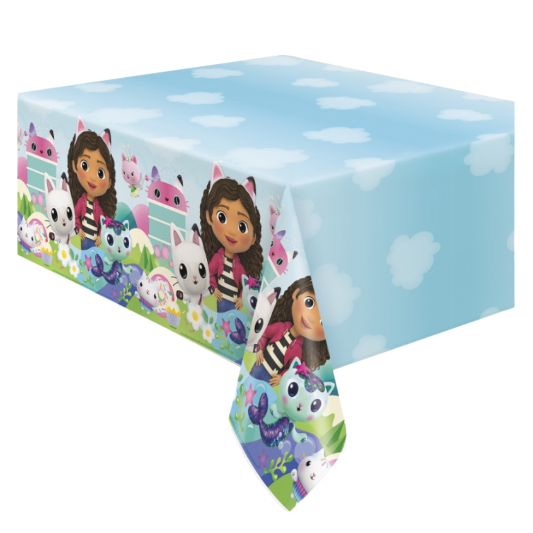 Gabby's Dollhouse Plastic Table Cover