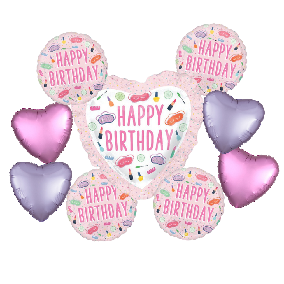 HBD Spa Balloon Bouquet