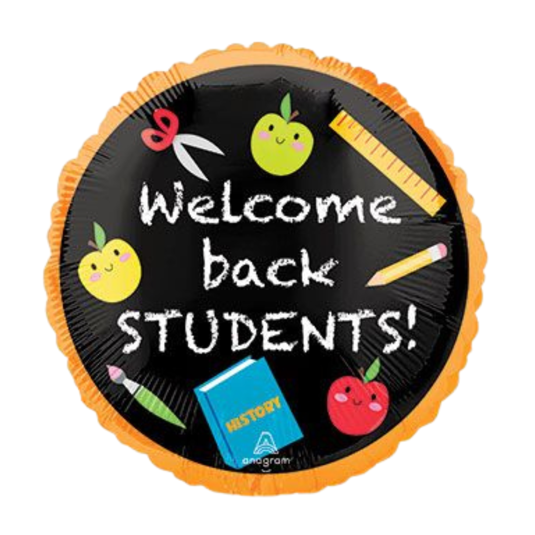 18" Welcome Back Students