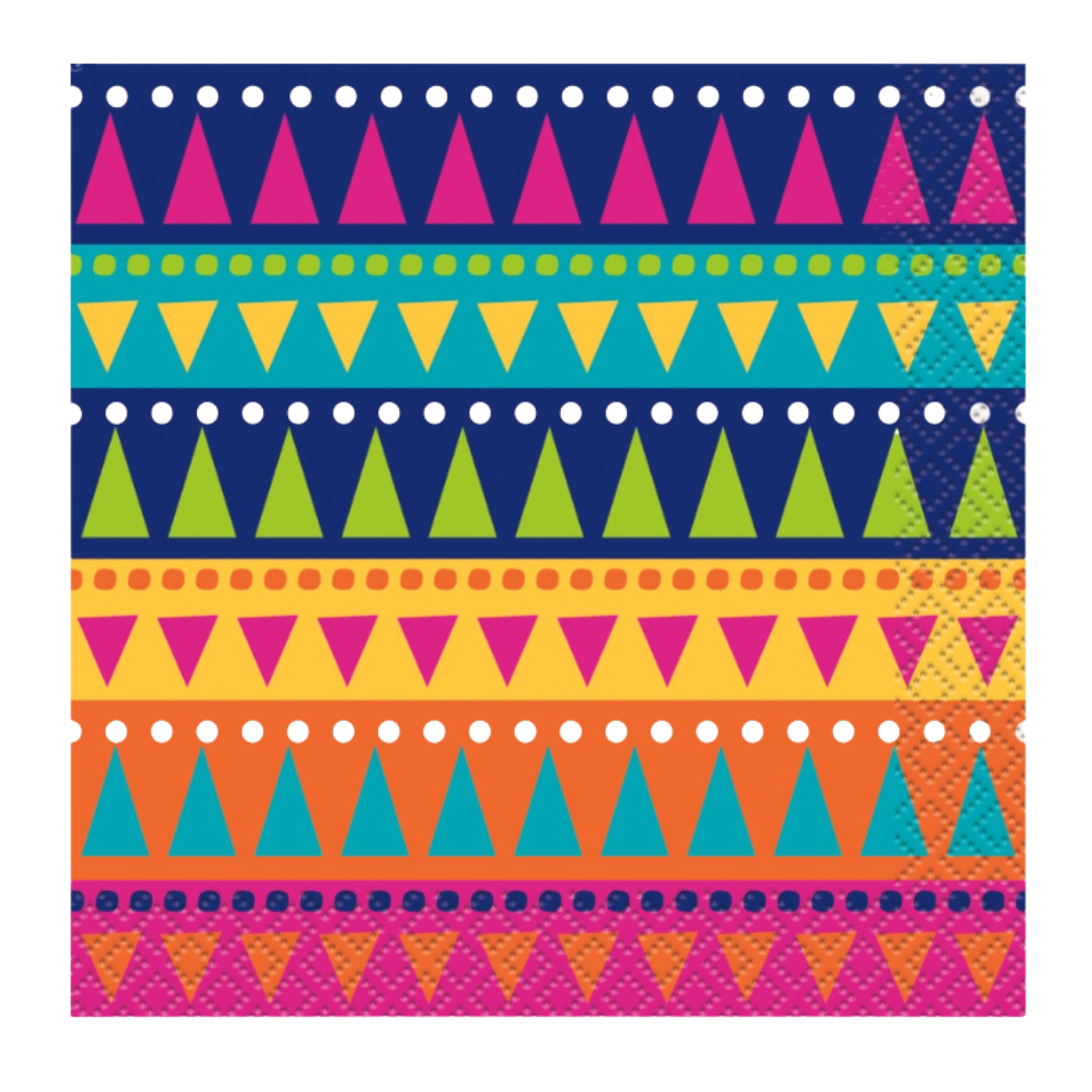 Diwali Fiesta Beverage Napkins 24ct