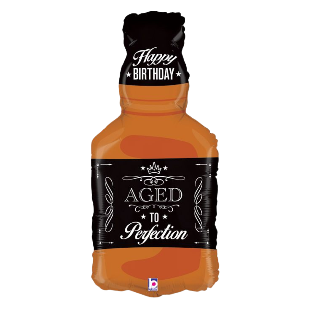 34" Aged to Perfection Whiskey Bottle