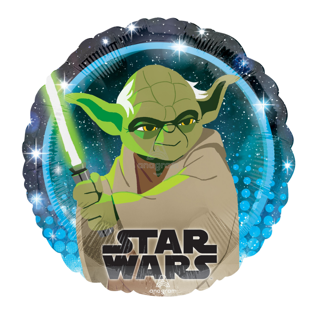 Star Wars Yoda Round Foil