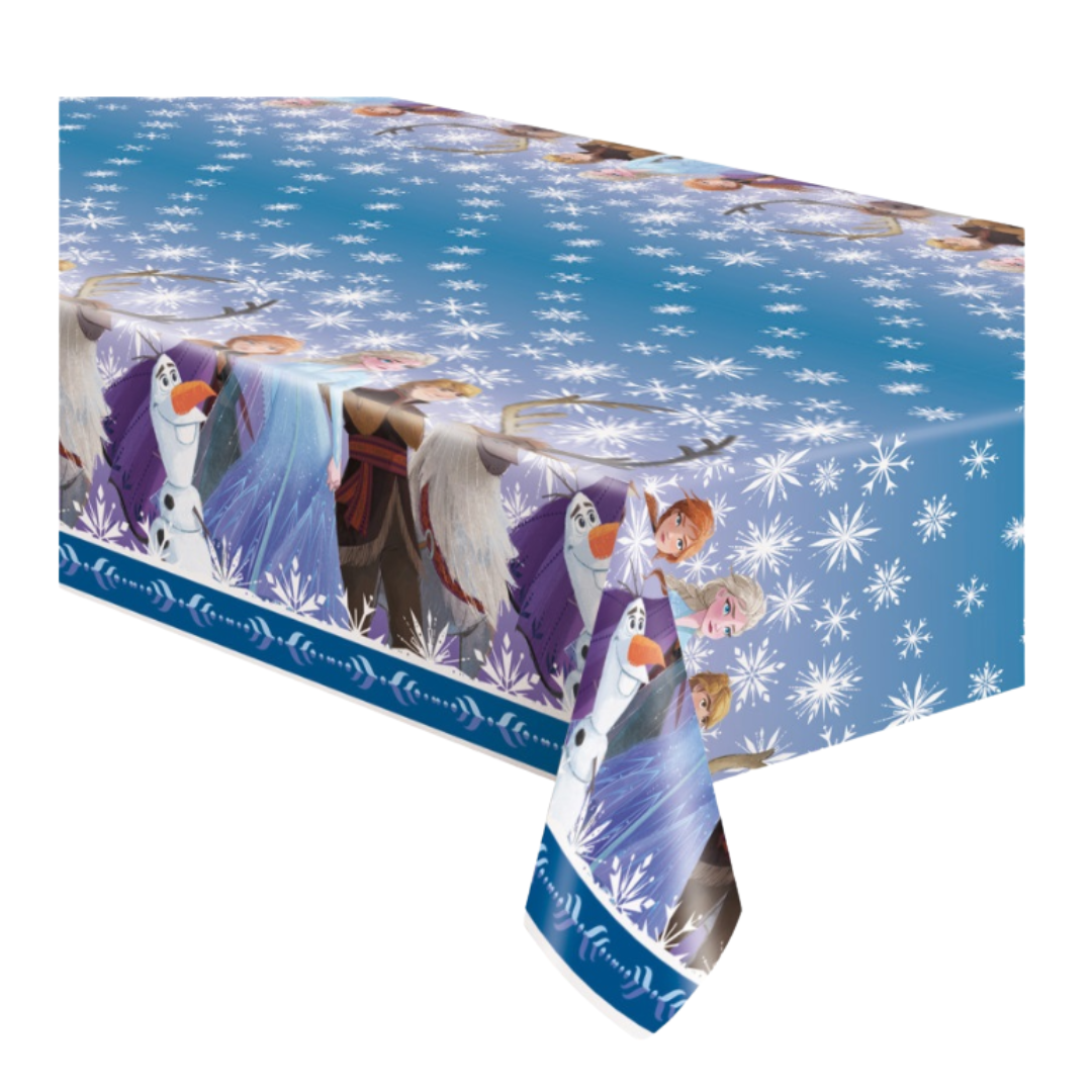 Disney Frozen 2 Rectangular Plastic Table Cover 54" x 84"